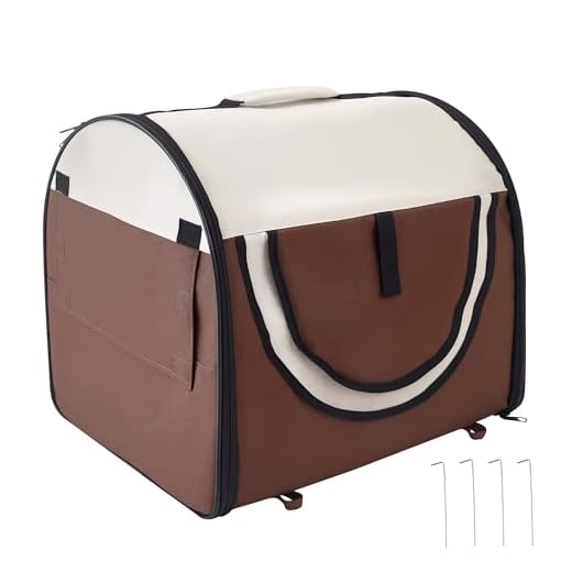 dibea Hundebett Hundekissen Hundekörbchen mit Wendekissen meliert Größe S 60x50 cm Farbe beige 8 PawHut Stabile, faltbare Transporttasche für kleine Hunde, Welpen, Katzen und andere Kleintiere! Größe S