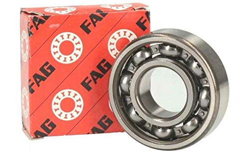 6306 C3 30x72x19mm Open Unshielded FAG Radial Deep Groove Ball Bearing