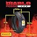 Pirelli Diablo Rosso III 190/50 ZR17 Rear Motorcycle Tire with Keychain 190/50-17 (Single)