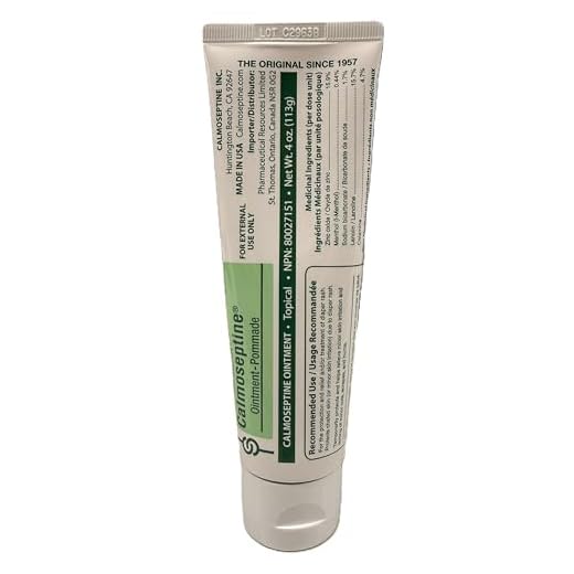 Calmoseptine Ointment by Calmoseptine for Skin irritations, Diaper Rash, Heat Rash, Insect Bites, and as a Moisture Barrier for Conditions Involving Broken Skin or rashes, 1 Count