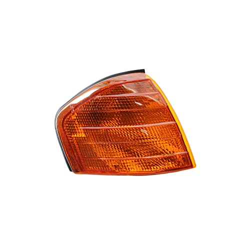 TOTMOX Corner Light Shell, Corner Light Housing Turn Signal Lights Shells Amber Lens/Clear Lens, Compatible with Mercedes-Benz C Class W202 1994-2000