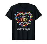 First Grade Teacher Autism Awareness 100 days