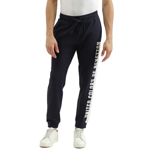 Image of United Colors of Benetton Men Regular Mid Rise Pants