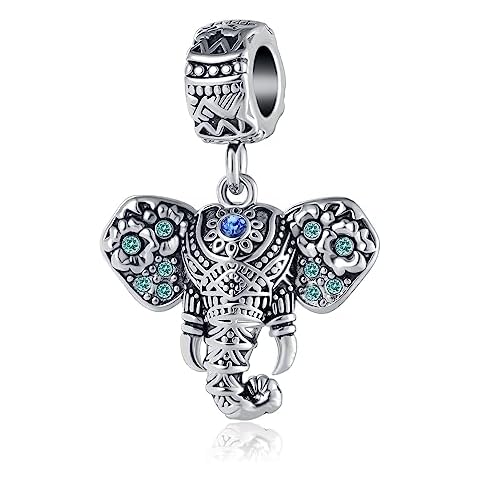 KunBead Lucky Elephant Dangle Charms Cover