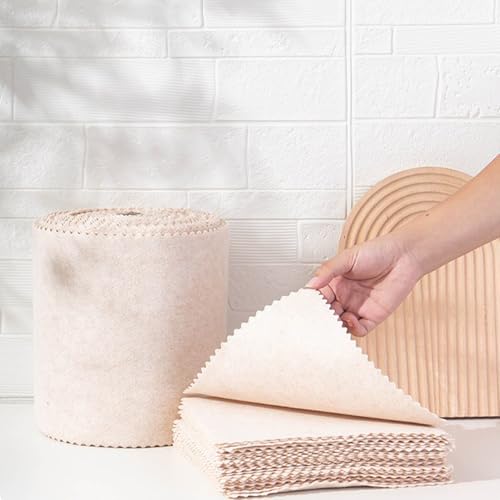 Paño de cocina de lufa,Trapo de cocina de lufa,fibra vegetal de lufa natural,paño de cocina sin pelusa, ideal para limpiar la cocina y los cristales de las ventanas (7.87 x 7.87 pulgadas)