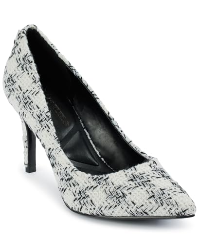 Escarpins hauts Karl Lagerfeld Royale en noir et blanc, l'excellence de la couture