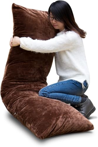 arttranson 抱き枕カバー 等身大 ロング枕 カバー 90/120/150/160cm ファスナー式 厚生地 柔らかい 滑らか肌触り シンプル 無地 クッション ベルベット