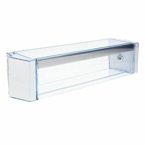 LUTH Premium Profi Parts Bandeja de almacenamiento compatible con Bosch 11001899, compartimento para mantequilla, 439 x 100 mm, para puerta de frigorífico, nevera y congelador