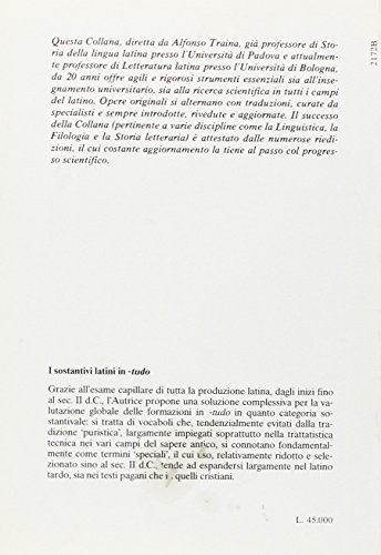 Sostantivi Latini In -Tudo. - 2