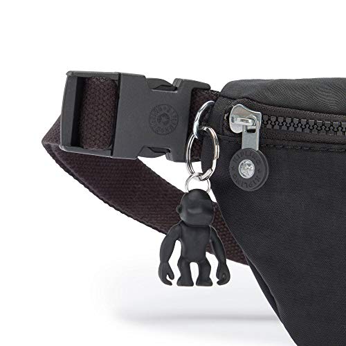 Kipling Novo pacote com cintura fresca, Black Noir, 14''L x 6''H x 2.75''D