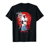 Samurai japonés Bushido Miyamoto Naginata Demon Warrior Camiseta
