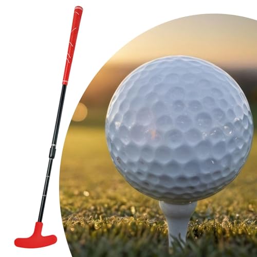 Fancyes Taco de golfe retrátil ajustável, liga de alumínio, para treinamento de crianças, homens e m