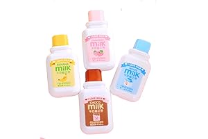 4PCS Milk Bottle Correction Tape 