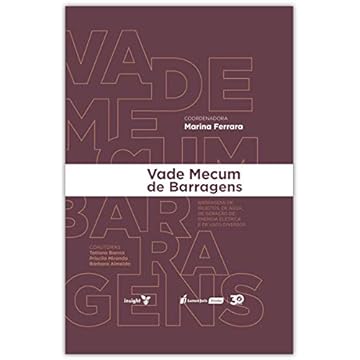 Capa do livro Vade Mecum De Barragens - 2020