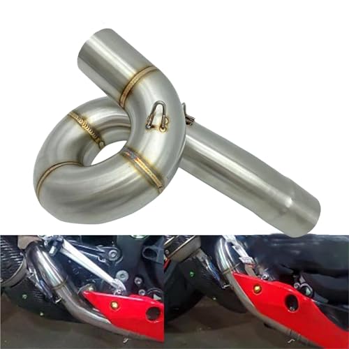 Silencieux d'échappement pour Kawasaki ZX 6R 636 avec tube de liaison intermédiaire de 2009 à 2021