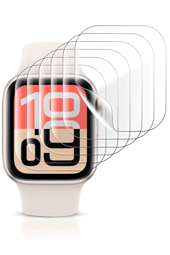 Yaekea 6 Pack Compatible with Apple Watch Series 6/SE/5/4/SE 3 Screen Protector 40mm TPU Soft Film Ultra-Thin HD Upgrade Self-Healing Soft Film for iWatch S 6/SE/5/4/SE 3 40mm
