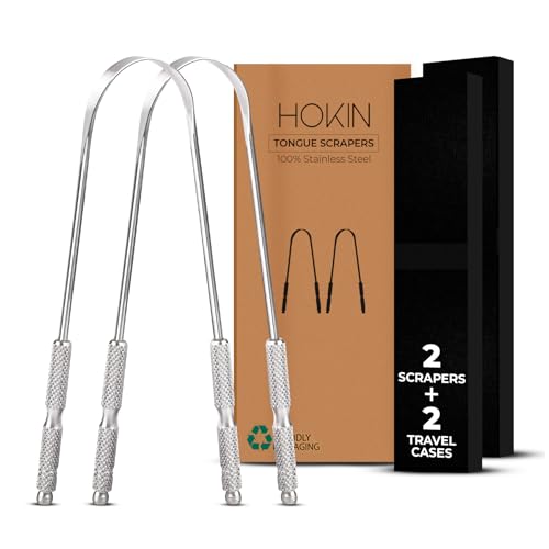 HOKIN Tongschraper voor volwassenen (2 stuks)