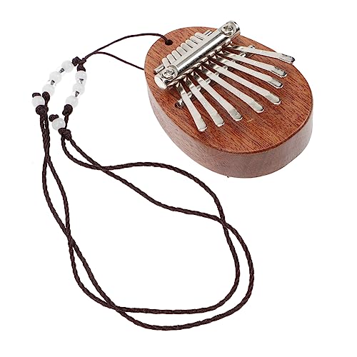 BESPORTBLE Kalimba Thumb Piano for Beginners Mini Note Kalimba with Hanging Rope Lightweight Music for and Sound Random Color