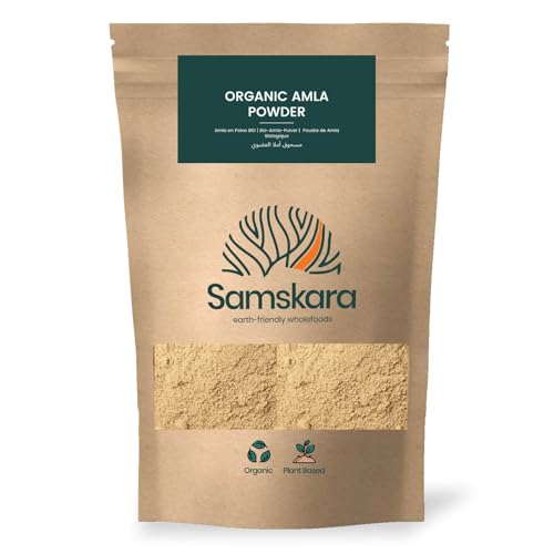 Amla en polvo BIO (250gr x 1) | | Samskara | fuente de Vit C, Calcio, Colageno natural usar como...