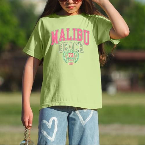 Image of Sulayesh Cute Letter Graphic Tees for Girls Preppy Aesthetic Shirts Oversized Trendy T Shirts Loose Casual Summer Tops