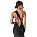 Women's Sexy One Shoulder Backless Maxi Dress Elegant Ruched O Ring Sleeveless Evening Dress Long Gown Cocktail Dresses Black