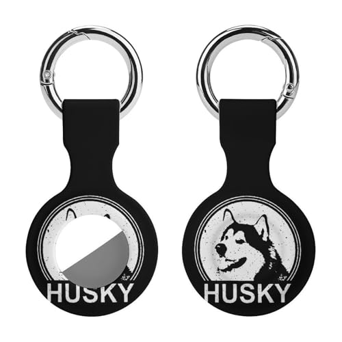 AirTag �P�[�X �G�A�^�O�L�[�z���_�[ Husky �V�x���A���n�X�L�[ ���� �� �G�A�^�O�J�o�[ ���^ �y�� �ϏՌ� �����h�~ �ϋv�� �g�ѕ֗� �����h�~ �q����p�̃��P�[�^�[ GPS�y�b�g�g���b�J�[