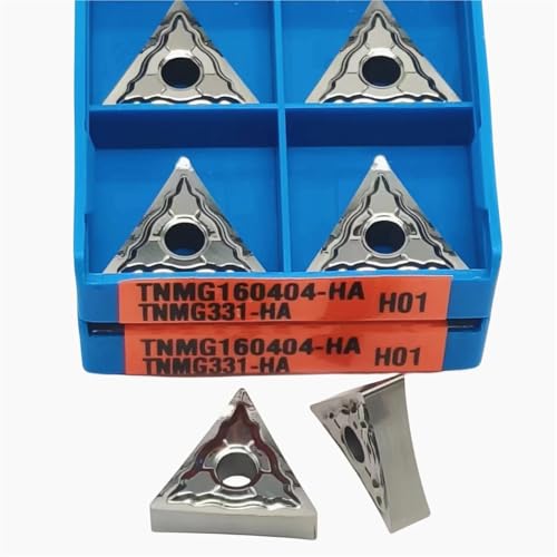 10 piezas TNMG160402 HA H01 para herramientas de torneado CNC miniatura 2