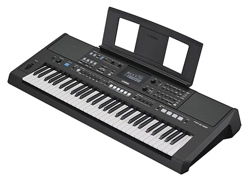 Image of Yamaha PSR-E583 61-Key Portable Keyboard with Touch Response, Advanced Built-in Voices & Styles, USB Connectivity, Performance Controls, Lightweight Design for Professional Use & Studio Practice