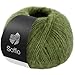 Produktbild LANA GROSSA Soffio | Flauschiges Lace-Garn aus Merino- & Baumwolle mit 10% Kaschmir | Handstrickgarn aus 60% Schurwolle (Merino superfein), 30% Baumwolle (Bio) | 25g zum Stricken | 212m Garn FB 22