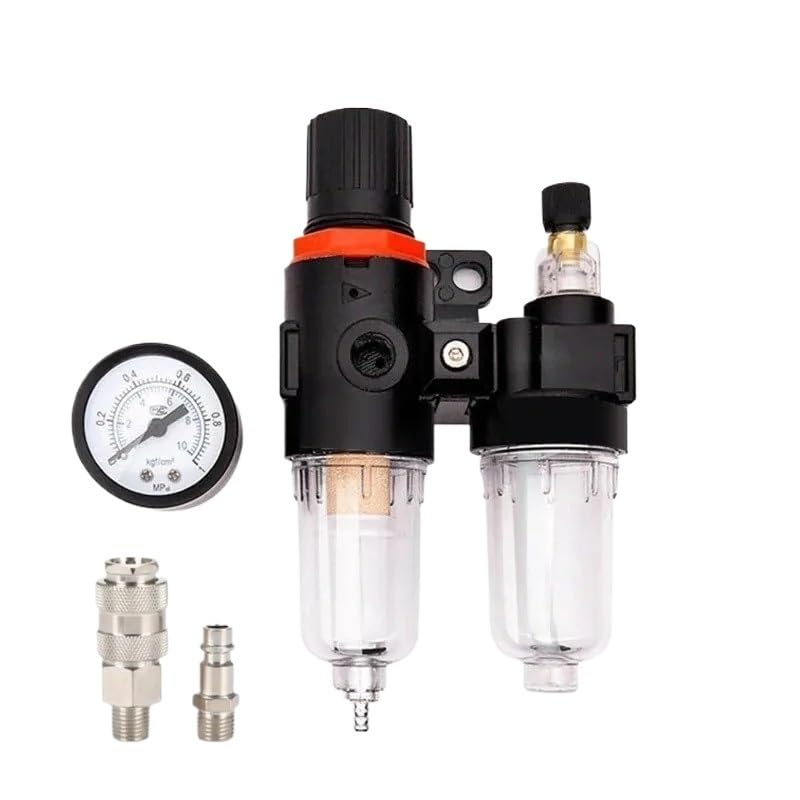 Séparateur huile-eau 1/4 et filtre régulateur pour pistolet air pur