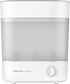 Esterilizador Elétrico de Mamadeiras Philips Avent - 220V | Remove 99,9% das bactérias, sem produtos químicos