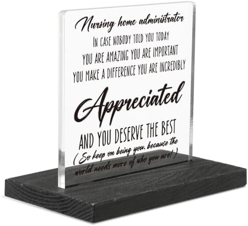 Thank You Gift for Nursing Home Administrator, Appreciated Gifts ...