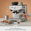 Máquina de espresso Breville BES870XL Barista Express, acero inoxidable cepillado | Prepara shots de espresso, lattes y cappuccinos de calidad de cafetería en casa con esta cafetera manual con molinillo integrado 4