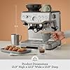 Breville Barista Express Espresso Machine BES870BTR, Black Truffle