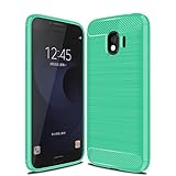 Galaxy J2 Pro 2018 Case, Galaxy Grand Prime Pro Case - Suensan TPU Shock Absorption Technology Raised Bezels Protective Case Cover for Samsung Galaxy J2 Pro 2018