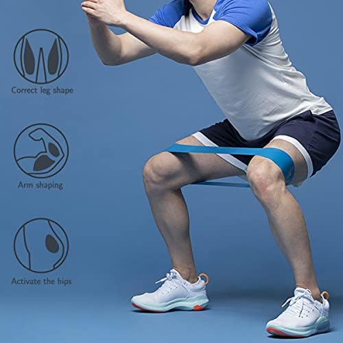 ACTIVE FOREVER Resistance Bands Set of 5, For Resistance Training, Muscle Stretching, Yoga and Other Fitness Exercises