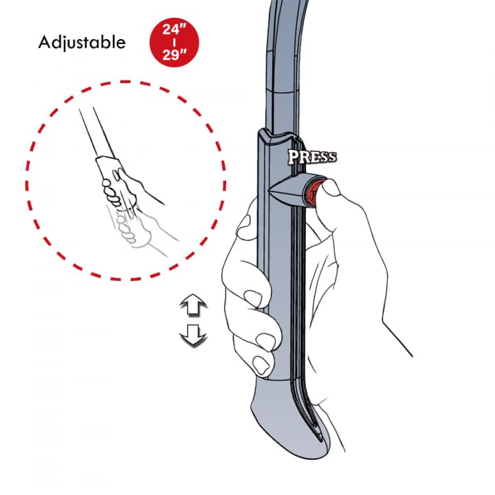 Image of BV Bicycle Kickstand for 24 inch-28 inch - Adjustable Bikes Kickstand for Adult Bike with Non-Slip Foot & Spring-Loaded Latch for Stable Any-Angle Stance - Bicycle Stand for Mountain, City & Hybrid Bikes
