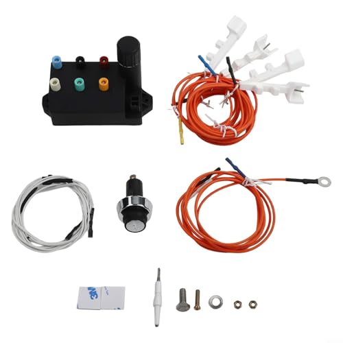 Replacement Ignition Kit for Weber for Genesis II 330 335 Series Gas Grills Part 67532 User-Friendly Install Compatible with E-330 SE-330 E-335 SE-335 Black 11 Pieces 17x12x5cm