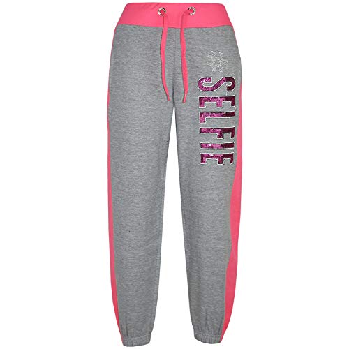 A2Z 4 Kids Bambini Ragazze Tuta - T.S #SELFIE Grey...