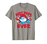 Photo Gallery the smurfs father s day best papa ever papa smurf maglietta Photo Gallery the smurfs father s day best papa ever papa smurf maglietta