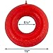 Carex Inflatable Donut Cushion - For Tailbone Pain, Hemorrhoids, Sciatica - Relief Cushion For Office Chair, Car, Seats, Travel, Wheelchair