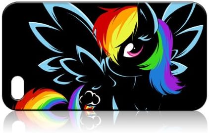 My Little Pony Cartoon Hard Case Skin for Iphone 4 4s Iphone4 At&t Sprint Verizon Retail Packing.