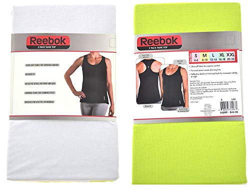 Débardeur ultra doux Reebok femme vert L : la qualité textile supérieure