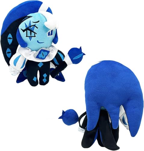 Shadow Milk Cookie Plush,Cookie Run Kingdom Plushies Pillow,Morbido Peluche di Sha-dow Milk Cookie,Ottimi regali per adulti e bambini