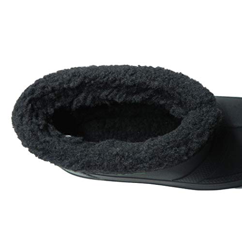 DEMAR. leichte Eva Gummistiefeletten gefüttert BBL (45, schwarz)