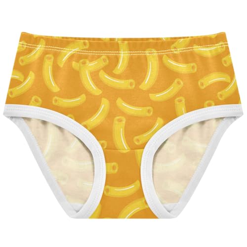 Girls' Soft Cotton Underwear Toddler Tagless Brief Bikini Panties for 2-8 Years