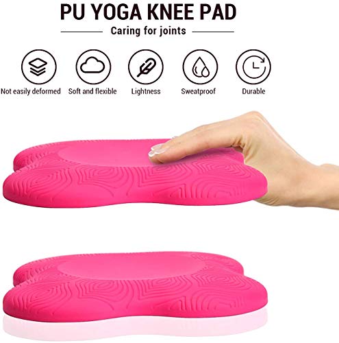 Image of Yoga Knee Pad Cushion Extra Thick for Knees Elbows Wrist Hands Head Foam Yoga Pilates Work Out Kneeling pad
