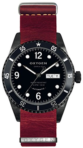 Montre mixte automatique Oxygen : ne tombez plus en panne de pile grâce aux aiguilles luminescentes