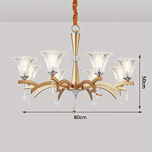 Lustre en cuivre E14 au design européen pour une maison chaleureuse - 6