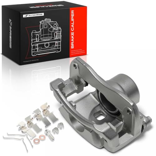 Image of A-Premium Disc Brake Caliper Assembly with Bracket Compatible with Select Toyota and Lexus Models - Avalon 2008-2018, Camry 2007-2017, ES350 2007-2011, 2016-2018 - Front Left Driver Side